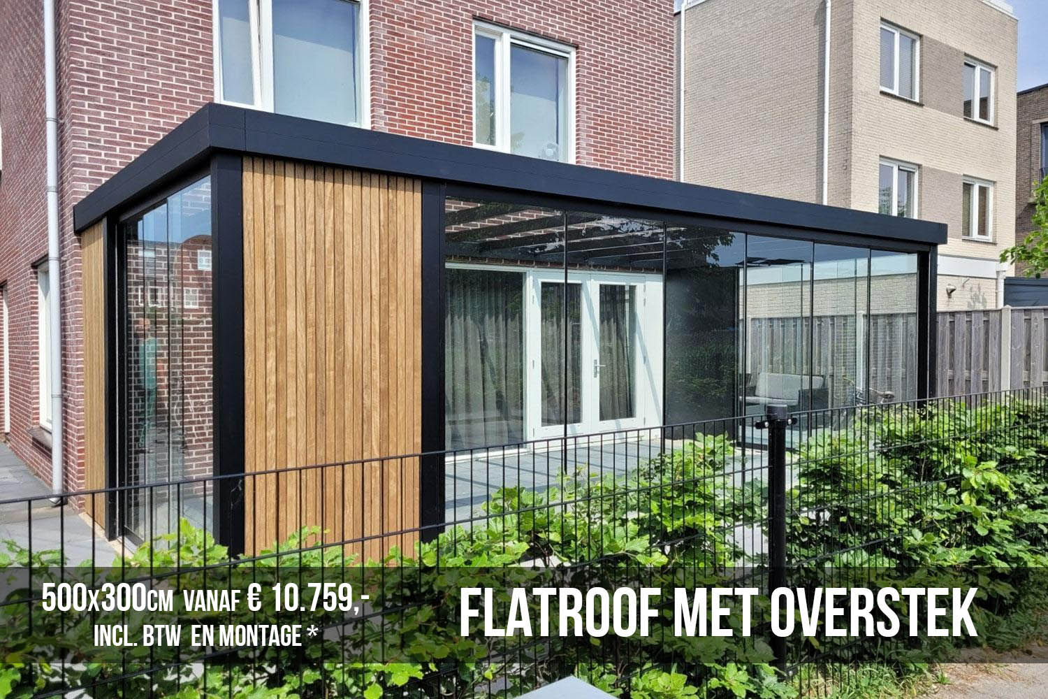 Luxe Flatroof Overkappingen